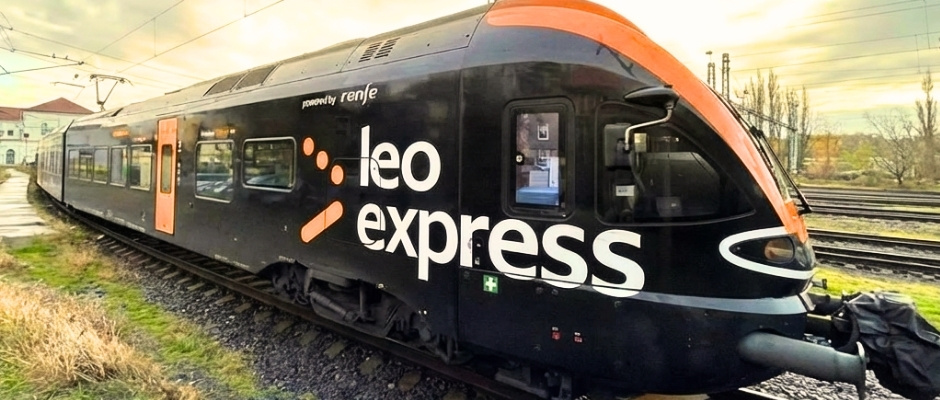 Leo Express - зручні маршрути для українців