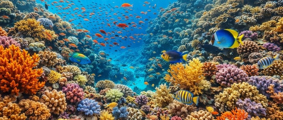 живі рифи в Єгипті